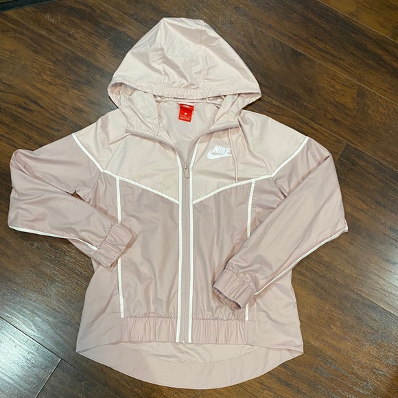 Nike Millennial Pink 90s Windbreaker Jacket Small - Picture 3 of 8